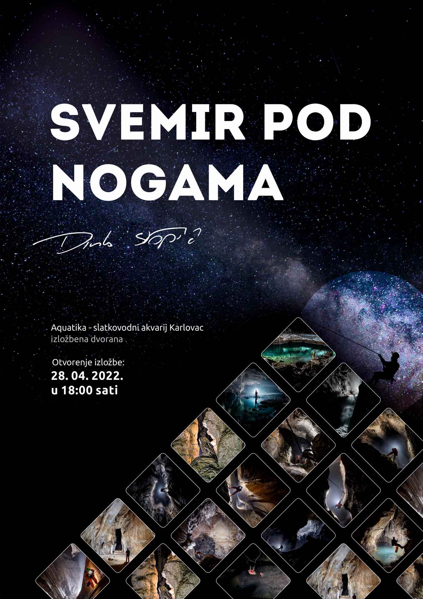 Izložba "Svemir pod nogama" autora Dinka Stopića
